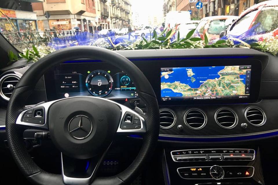 Mercedes e class interno