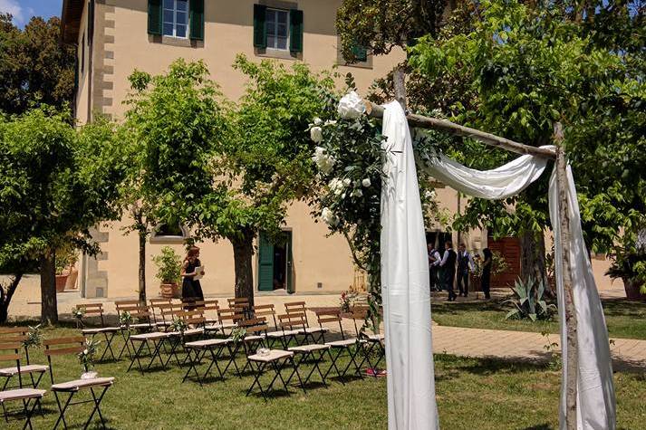 Matrimonio in giardino