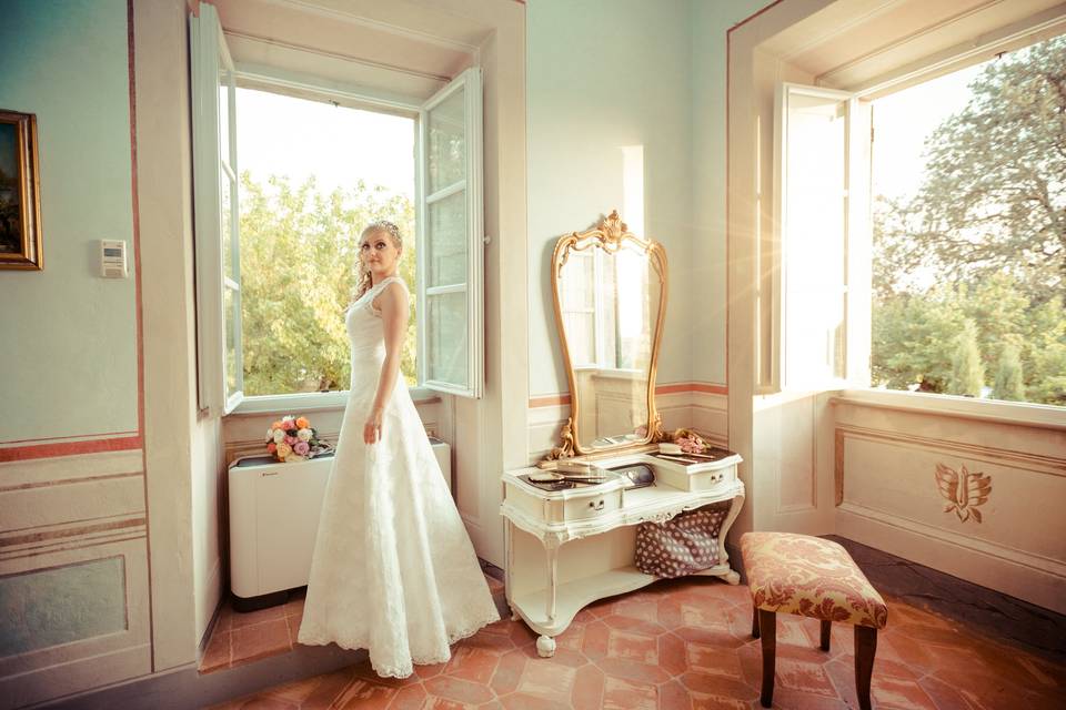 Preparazione sposa