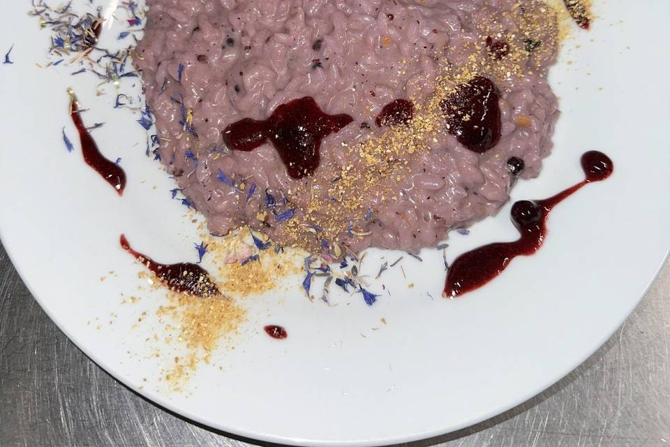 Risotto ai frutti di bosco