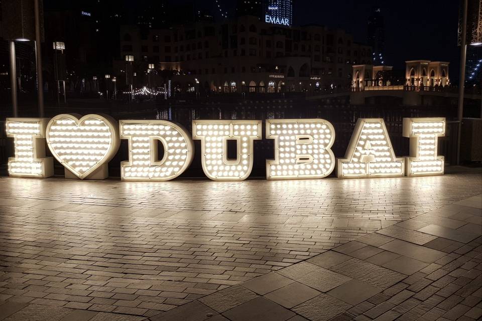 I love Dubai