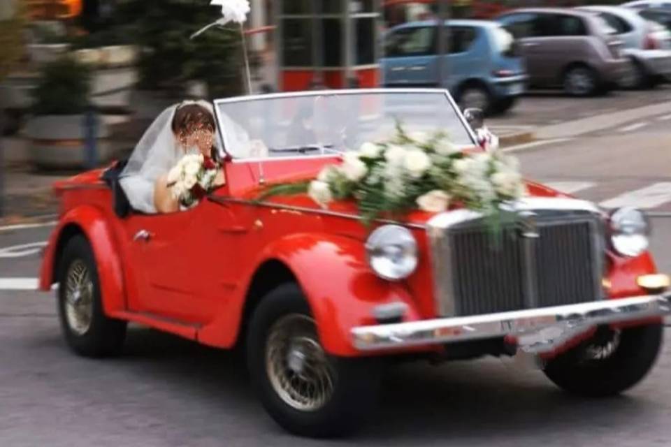 Wedding Fiat 850 Siata Spring