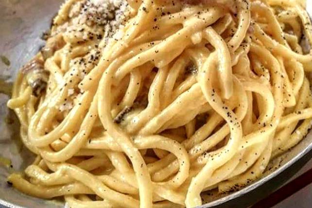 Pasta fresca cacio e pepe