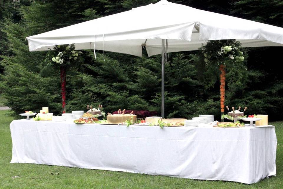 Buffet giardino