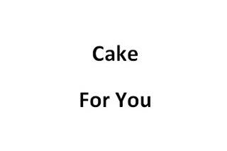 Cake for you LOGO