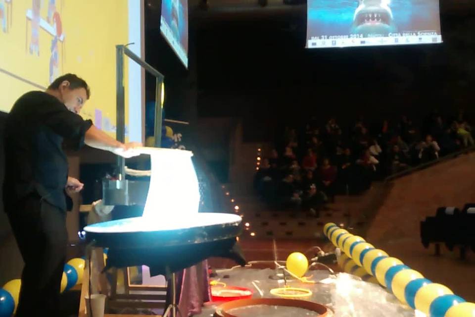 Bolle su tavolo luminoso