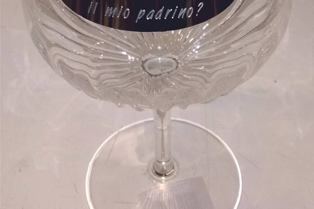 Coppa con targa incisa