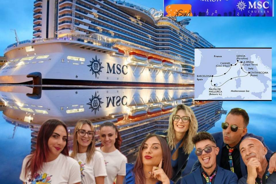 A BORDO DI MSC ANCHE QUEST'ANN