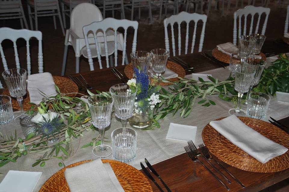 Allestimento matrimonio