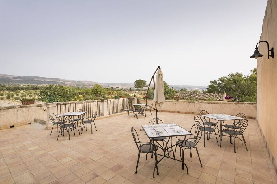 Casa Padronale, terrazzo