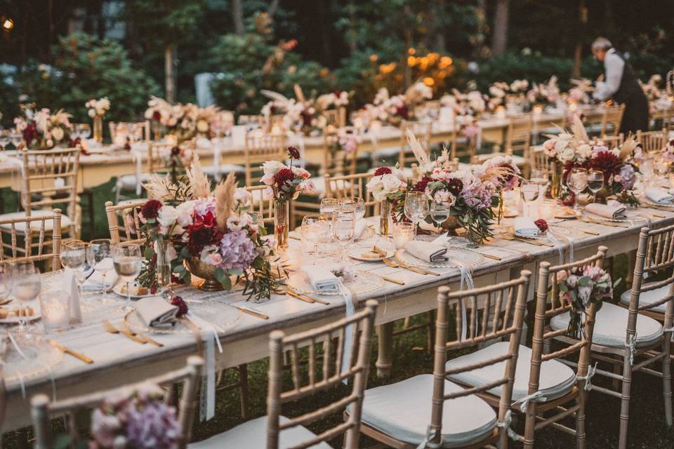 Cena nel bosco