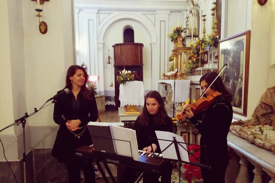 Trio organo- violino- soprano