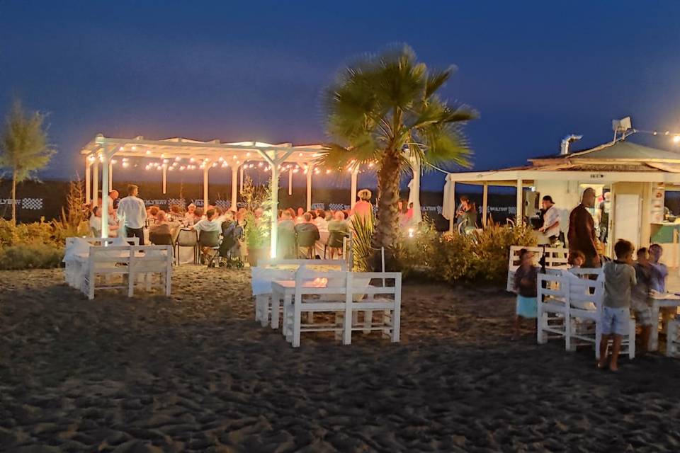 Cena sulla spiaggia