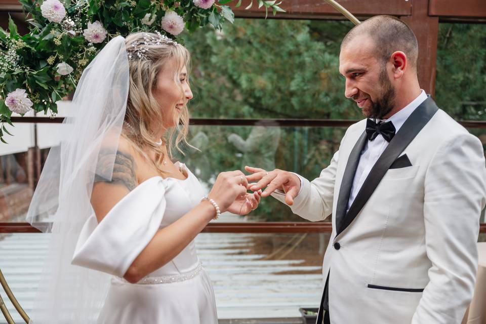 Cerimonia del matrimonio