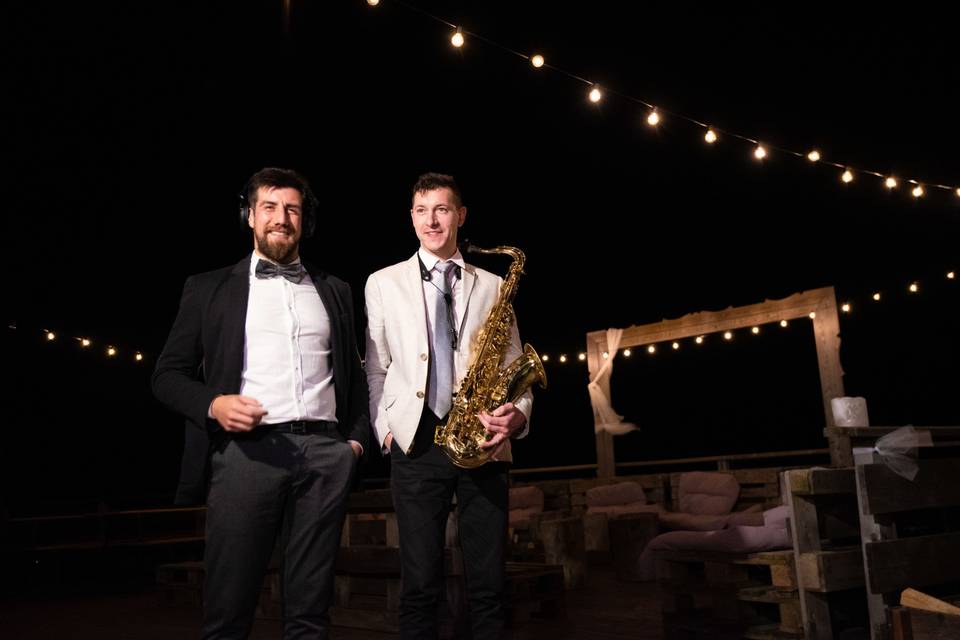 Paolo Sax & Vittorio Dj Wedding