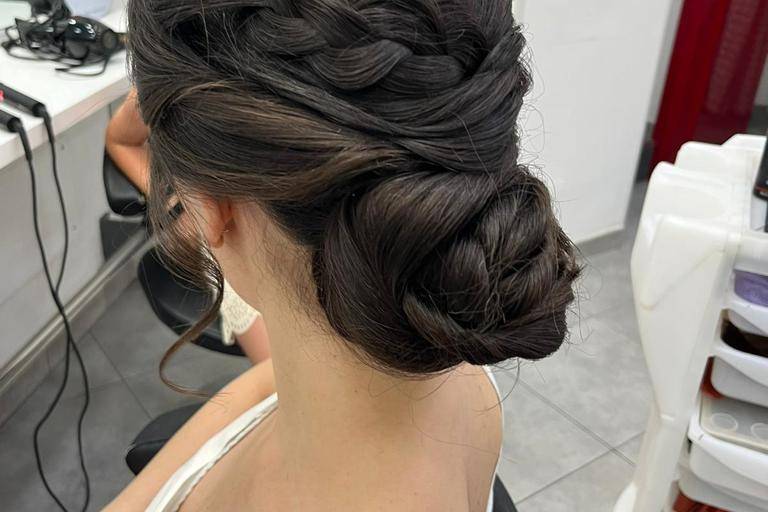 Chignon elegante