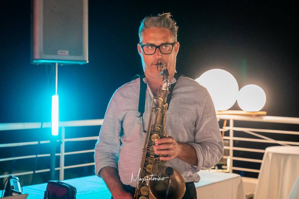 Live Sax Performance