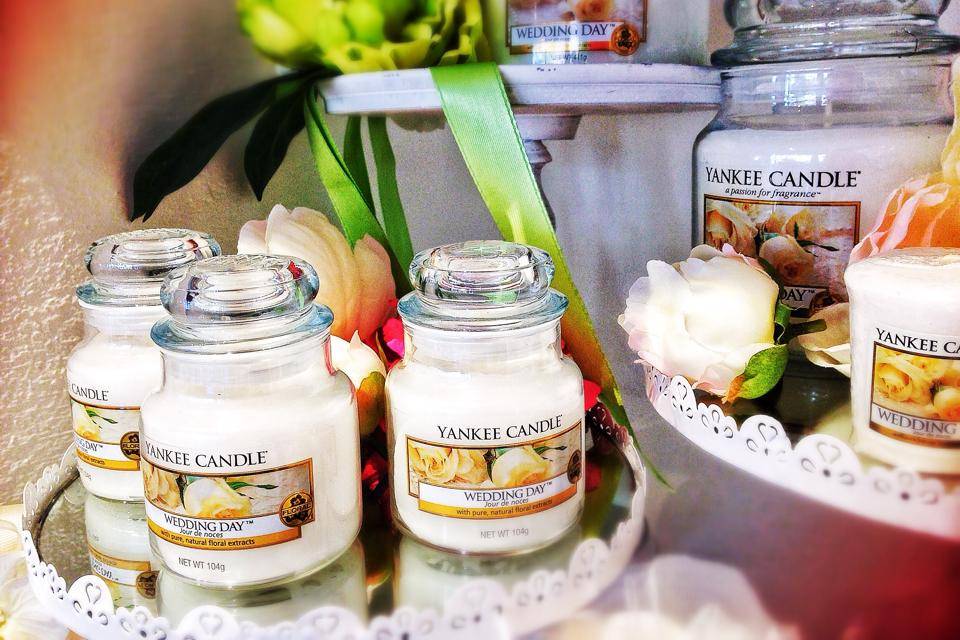 Yankee Candle Wedding day