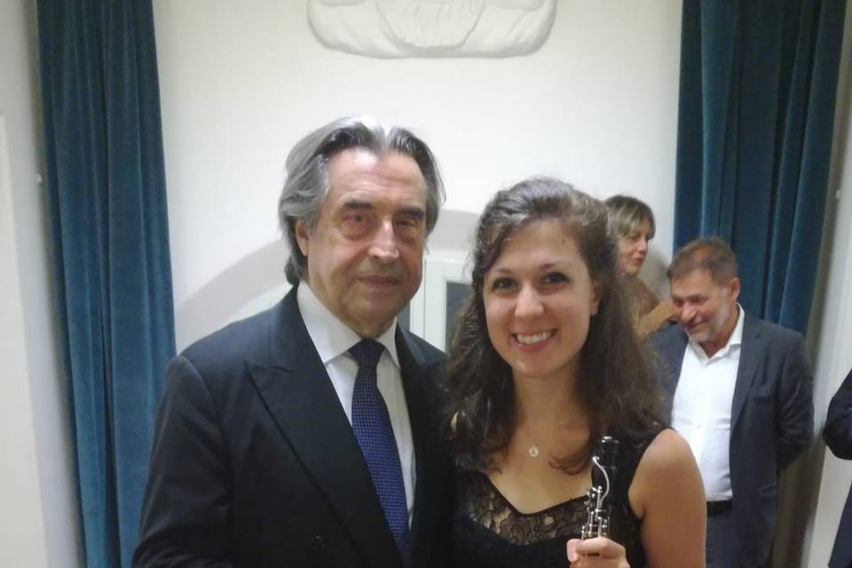 Con Riccardo Muti