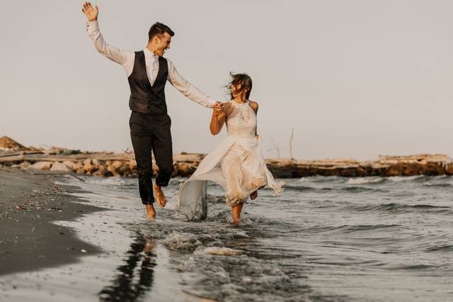 Postwedding- spiaggia