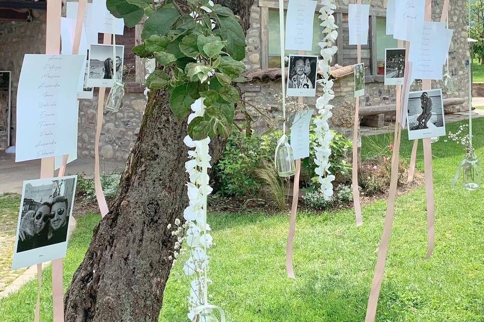 Tableau mariage