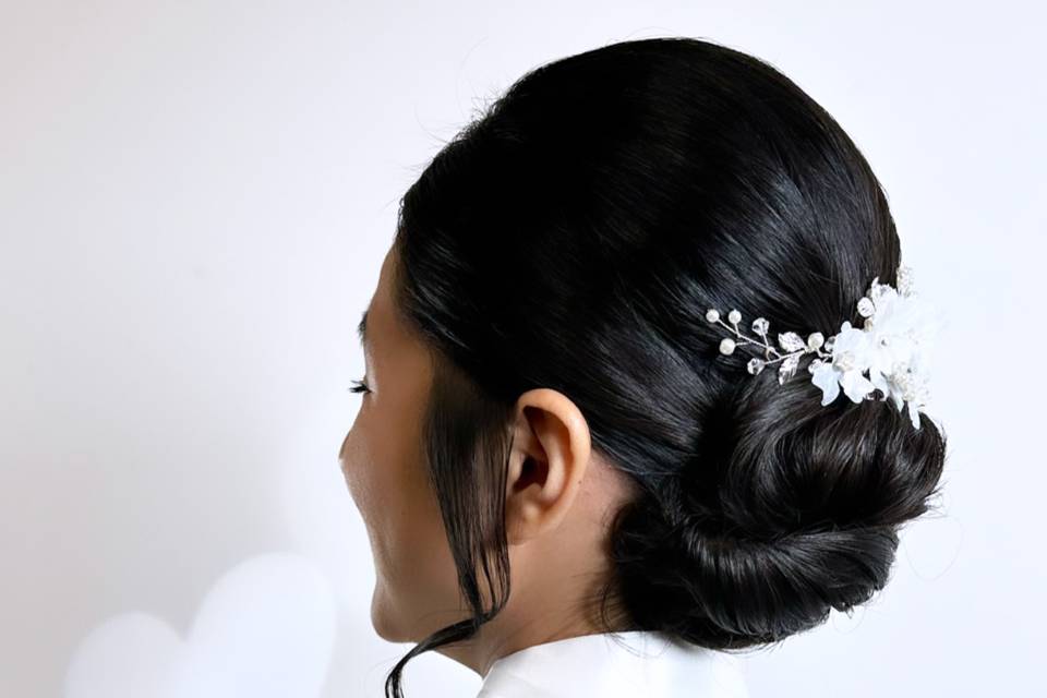 Chignon romantico