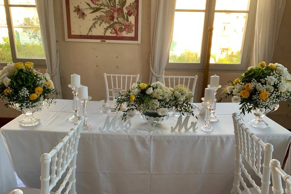 Wedding table