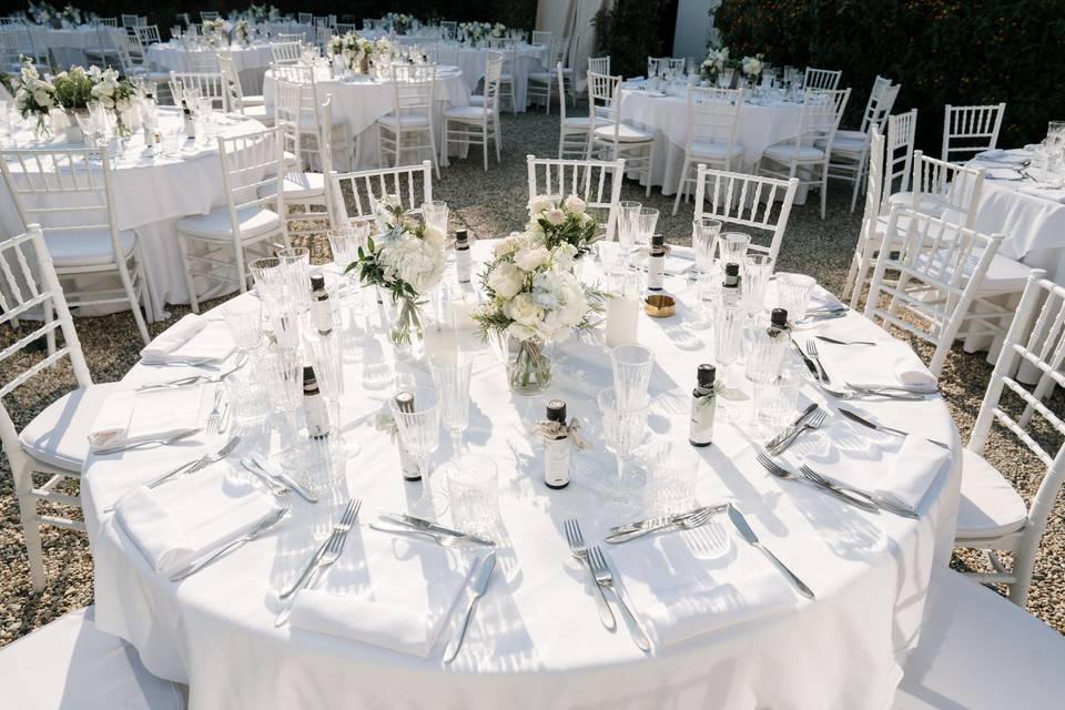 Mise en place Villa Nobel