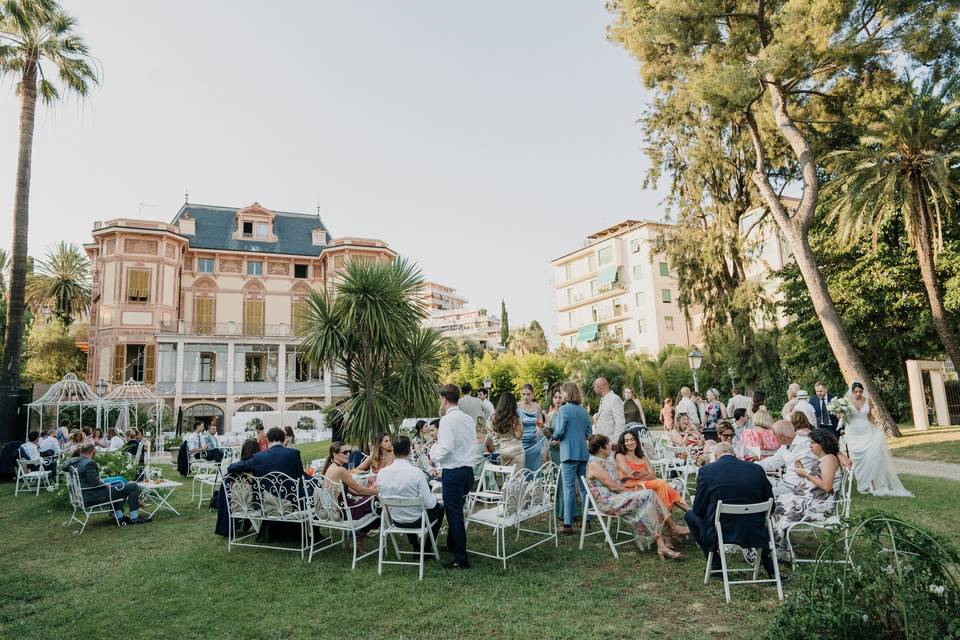 Aperitivo Villa Nobel