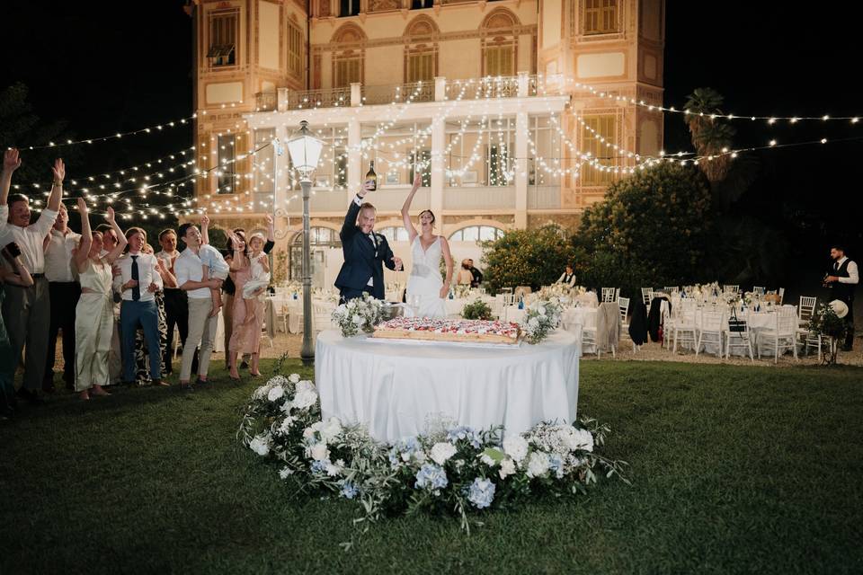 Taglio della Torta Villa Nobel
