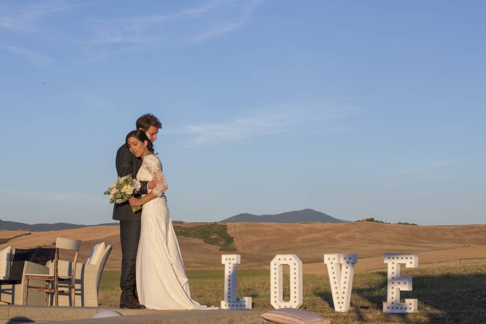 Love in val d'orcia