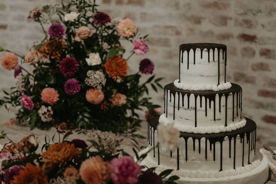 Olivia e Petri wedding cake