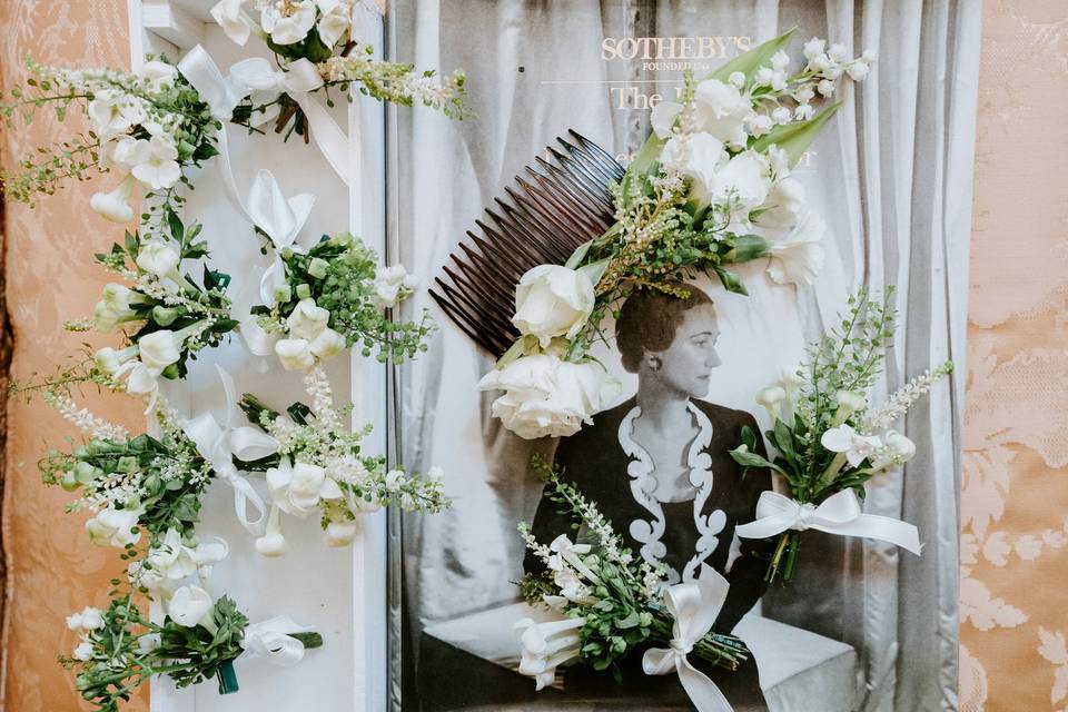 Wedding floral details
