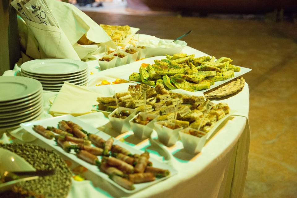 Buffet di antipasti