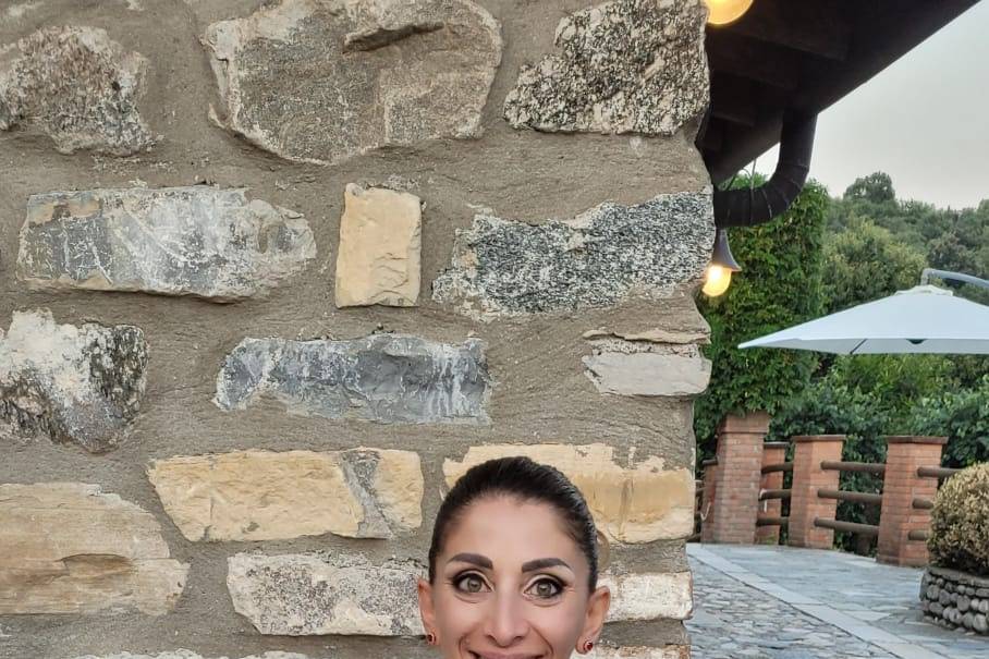 La bellissima sposa Chiara