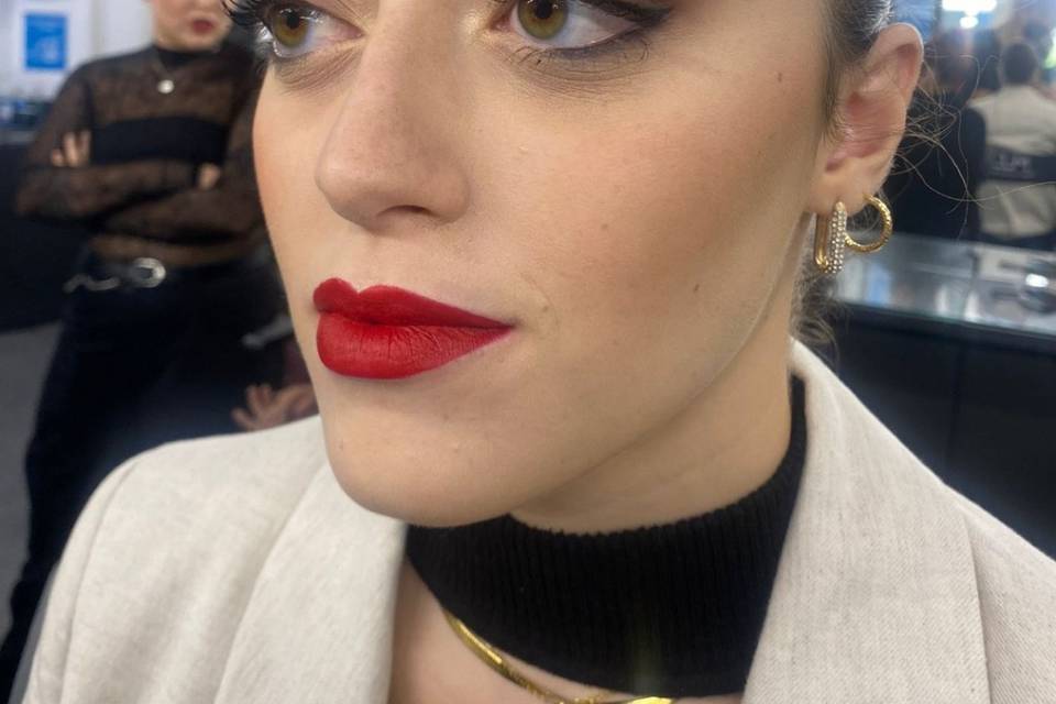 Trucco completo sera