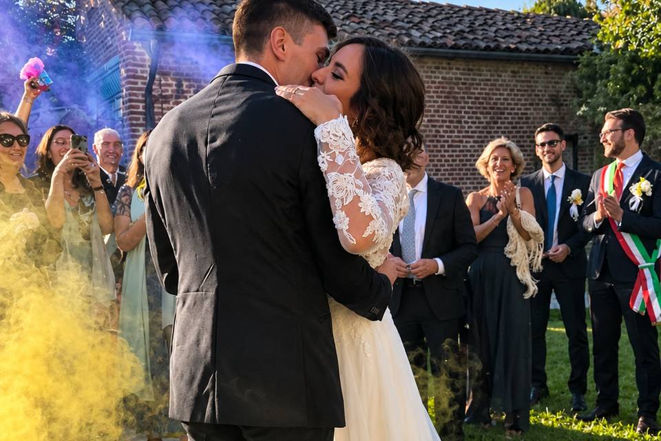 Color smoke omaggio!