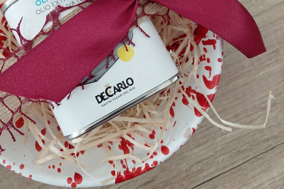 Ceramica con olio