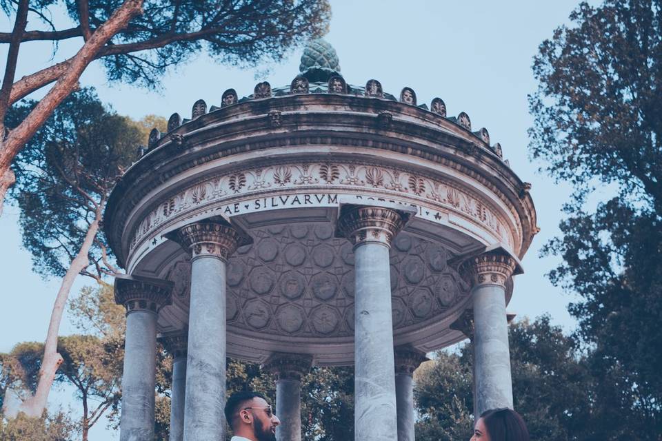 Proposta di matrimonio a Roma