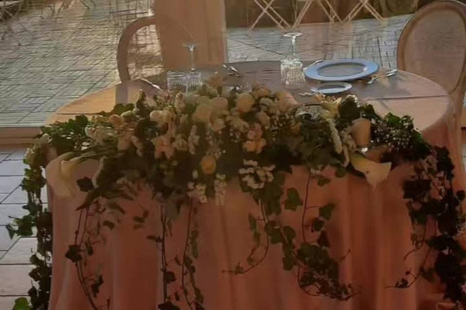 Tavolo sposi