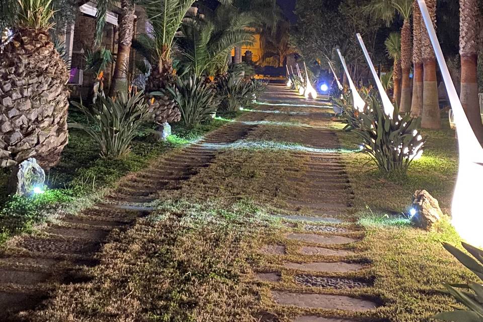 Viali luminosi