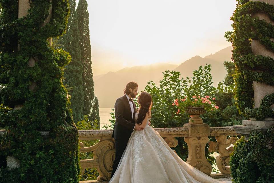 Matrimonio villa Balbianello