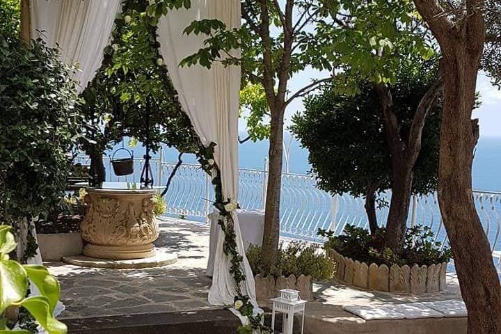 Matrimonio all’aperto Positano