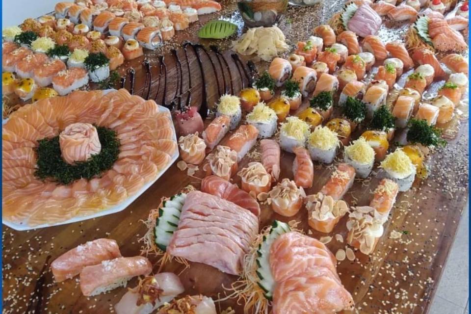 Buffet di sushi