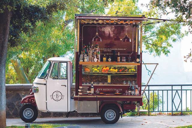 Wedding food truck