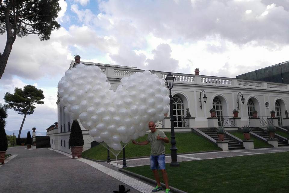 Rete da rilascio palloncini