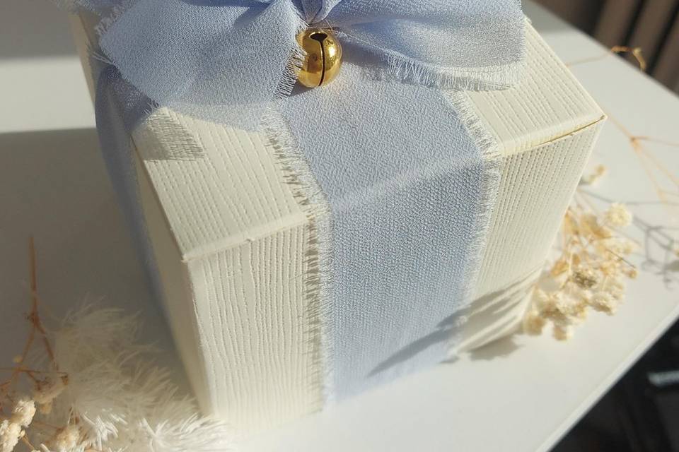 Nastro chiffon e sonaglio