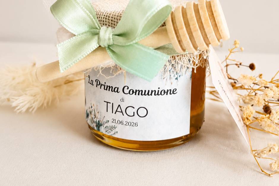 Bomboniera 125 gr fiocco perso