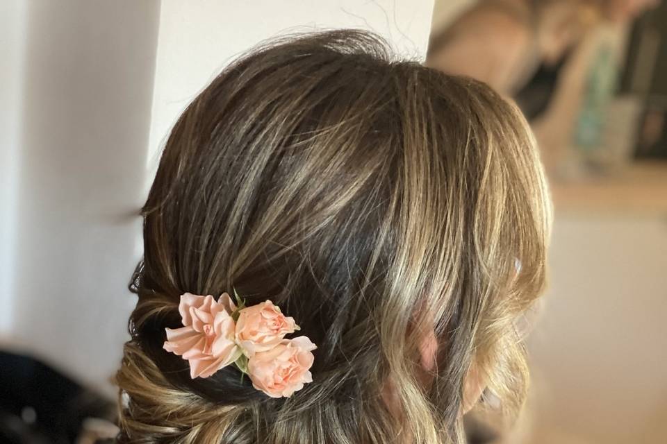 Chignon spettinato