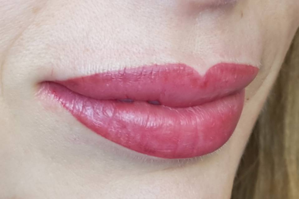 Full lips natural